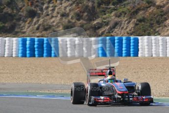 © 2012 Octane Photographic Ltd. Jerez Winter Test Day 4 - Friday 10th February 2012. McLaren MP4/27 - Lewis Hamilton. Digital Ref : 0221lw1d9566