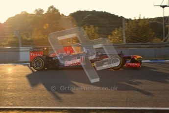 © 2012 Octane Photographic Ltd. Jerez Winter Test Day 4 - Friday 10th February 2012. Red Bull RB8 - Sebastian Vettel. Digital Ref : 0221lw7d3986