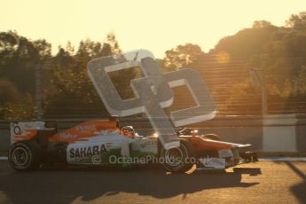 © 2012 Octane Photographic Ltd. Jerez Winter Test Day 4 - Friday 10th February 2012. Force India VJM05 - Nico Hulkenberg. Digital Ref : 0221lw7d4007