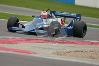 © Octane Photographic Ltd. Masters Racing – Pre-season testing – Donington Park, 5th April 2012. Single-seater classes, Tyrrell , Historic F1. Digital Ref : 0271cb1d0703