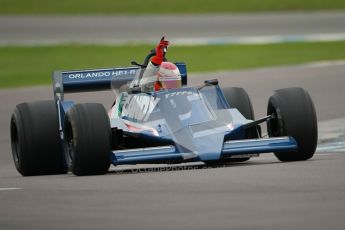 © Octane Photographic Ltd. Masters Racing – Pre-season testing – Donington Park, 5th April 2012. Single-seater classes, Tyrrell , Historic F1. Digital Ref : 0271cb1d0744
