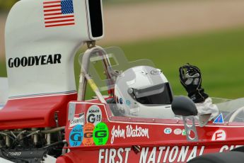 © Octane Photographic Ltd. Masters Racing – Pre-season testing – Donington Park, 5th April 2012. Single-seater classes, Historic F1. Digital Ref : 0271cb1d0846