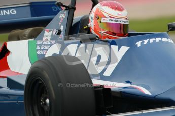 © Octane Photographic Ltd. Masters Racing – Pre-season testing – Donington Park, 5th April 2012. Single-seater classes, Tyrrell , Historic F1. Digital Ref : 0271cb1d0857