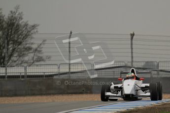 © Octane Photographic Ltd. Masters Racing – Pre-season testing – Donington Park, 5th April 2012. Single-seater classes, Josh Webster. Digital Ref : 0272lw7d0217