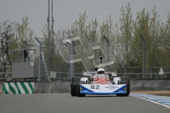 © Octane Photographic Ltd. Masters Racing – Pre-season testing – Donington Park, 5th April 2012. Single-seater classes, Historic F1. Digital Ref : 0272lw7d0442