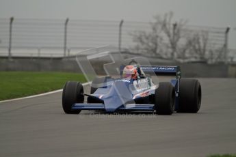 © Octane Photographic Ltd. Masters Racing – Pre-season testing – Donington Park, 5th April 2012. Single-seater classes, Tyrrell , Historic F1. Digital Ref : 0272lw7d0475