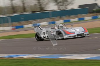 © Octane Photographic Ltd. Masters Racing – Pre-season testing – Donington Park, 5th April 2012. Sports and CanAm classes. Digital Ref : 0271cb7d6511