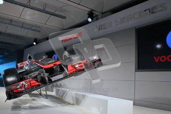 © 2012 Octane Photographic Ltd. Vodafone McLaren Mercedes Technical Car Launch MP4/27 Digital Ref : 0216lw1d2228
