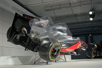 © 2012 Octane Photographic Ltd. Vodafone McLaren Mercedes Technical Car Launch MP4/27 Digital Ref : 0216lw1d2270