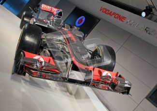 © 2012 Octane Photographic Ltd. Vodafone McLaren Mercedes Technical Car Launch MP4/27 Digital Ref : 0216lw7d2221