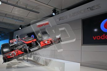 © 2012 Octane Photographic Ltd. Vodafone McLaren Mercedes Technical Car Launch MP4/27 Digital Ref : 0216lw7d2227