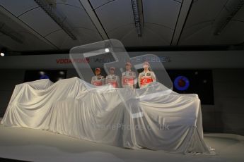 © 2012 Octane Photographic Ltd. Vodafone McLaren Mercedes Technical Car Launch MP4/27 Digital Ref : 0216lw7d2421