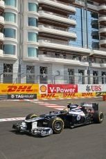 © Octane Photographic Ltd. 2012. F1 Monte Carlo - Practice 3. Saturday 26th May 2012. Bruno Senna - Williams. Digital Ref : 0354cb1d6343