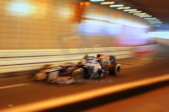 © Octane Photographic Ltd. 2012. F1 Monte Carlo - Practice 3. Saturday 26th May 2012. Bruno Senna - Williams. Digital Ref : 0354cb1d6431