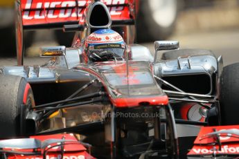 © Octane Photographic Ltd. 2012. F1 Monte Carlo - Practice 3. Saturday 26th May 2012. Jenson Button - McLaren. Digital Ref : 0354cb1d6543