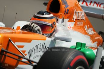 © Octane Photographic Ltd. 2012. F1 Monte Carlo - Practice 3. Saturday 26th May 2012. Nico Hulkenberg - Force India. Digital Ref : 0354cb1d6565