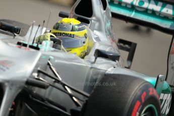 © Octane Photographic Ltd. 2012. F1 Monte Carlo - Practice 3. Saturday 26th May 2012. Nico Rosberg - Mercedes. Digital Ref : 0354cb1d6582