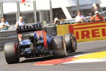 © Octane Photographic Ltd. 2012. F1 Monte Carlo - Practice 3. Saturday 26th May 2012. Mark Webber - Red Bull. Digital Ref : 0354cb7d8431