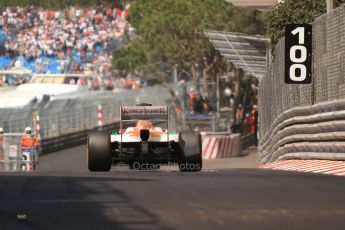 © Octane Photographic Ltd. 2012. F1 Monte Carlo - Practice 3. Saturday 26th May 2012. Nico Hulkenberg - Force India. Digital Ref : 0354cb7d8513