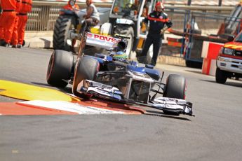 © Octane Photographic Ltd. 2012. F1 Monte Carlo - Practice 3. Saturday 26th May 2012. Bruno Senna - Williams. Digital Ref : 0354cb7d8633