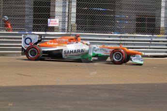 © Octane Photographic Ltd. 2012. F1 Monte Carlo - Practice 3. Saturday 26th May 2012. Paul di Resta - Fore India. Digital Ref : 0354cb7d8644
