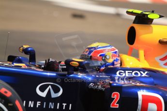 © Octane Photographic Ltd. 2012. F1 Monte Carlo - Practice 3. Saturday 26th May 2012. Mark Webber - Red Bull. Digital Ref : 0354cb7d8720