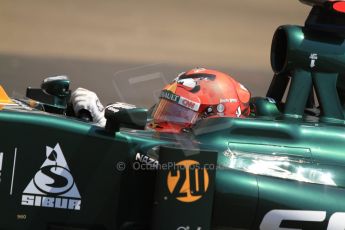 © Octane Photographic Ltd. 2012. F1 Monte Carlo - Practice 3. Saturday 26th May 2012. Heikki Kovalainen - Caterham. Digital Ref : 0354cb7d8724