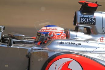 © Octane Photographic Ltd. 2012. F1 Monte Carlo - Practice 3. Saturday 26th May 2012. Jenson Button - McLaren. Digital Ref : 0354cb7d8728