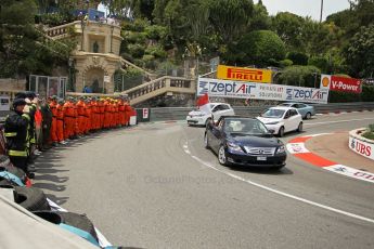 © Octane Photographic Ltd. 2012. F1 Monte Carlo - Race. Sunday 27th May 2012. The Royal track tour by Princess Charlene. Digital Ref : 0357cb1d7643