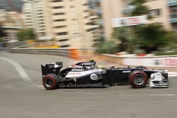 © Octane Photographic Ltd. 2012. F1 Monte Carlo - Race. Sunday 27th May 2012. Bruno Senna - Williams. Digital Ref : 0357cb1d7685