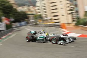 © Octane Photographic Ltd. 2012. F1 Monte Carlo - Race. Sunday 27th May 2012. Nico Rosberg - Mercedes. Digital Ref : 0357cb1d7699