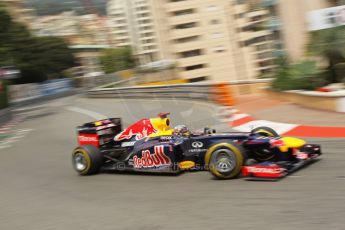 © Octane Photographic Ltd. 2012. F1 Monte Carlo - Race. Sunday 27th May 2012. Sebastian Vettel - Red Bull. Digital Ref : 0357cb1d7716