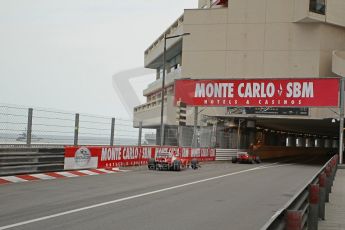 © Octane Photographic Ltd. 2012. F1 Monte Carlo - Race. Sunday 27th May 2012. Fernando Alonso and Felipe Massa head into the tunnel - Ferrari. Digital Ref : 0357cb1d7769