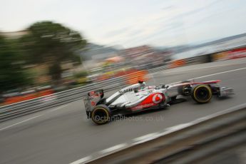 © Octane Photographic Ltd. 2012. F1 Monte Carlo - Race. Sunday 27th May 2012. Jenson Button - McLaren. Digital Ref : 0357cb1d7779