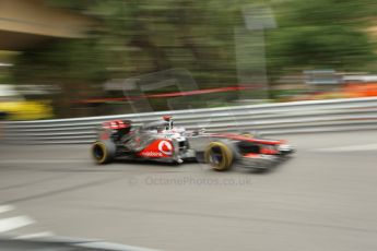 © Octane Photographic Ltd. 2012. F1 Monte Carlo - Race. Sunday 27th May 2012. Jenson Button - McLaren. Digital Ref : 0357cb1d7825
