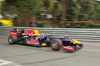© Octane Photographic Ltd. 2012. F1 Monte Carlo - Race. Sunday 27th May 2012. Mark Webber - Red Bull. Digital Ref : 0357cb1d7839