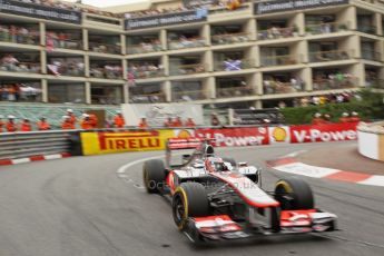 © Octane Photographic Ltd. 2012. F1 Monte Carlo - Race. Sunday 27th May 2012. Jenson Button - McLaren. Digital Ref : 0357cb1d7923
