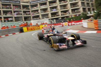 © Octane Photographic Ltd. 2012. F1 Monte Carlo - Race. Sunday 27th May 2012. Jean-Eric Vergne - Toro Rosso. Digital Ref : 0357cb1d7936