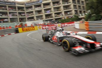 © Octane Photographic Ltd. 2012. F1 Monte Carlo - Race. Sunday 27th May 2012. Jenson Button - McLaren. Digital Ref : 0357cb1d7961