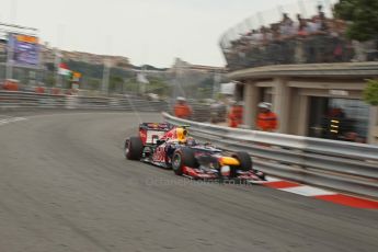 © Octane Photographic Ltd. 2012. F1 Monte Carlo - Race. Sunday 27th May 2012. Mark Webber - Red Bull. Digital Ref : 0357cb1d7962