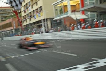 © Octane Photographic Ltd. 2012. F1 Monte Carlo - Race. Sunday 27th May 2012. Mark Webber - Red Bull. Digital Ref : 0357cb1d8026