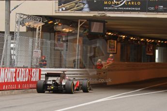 © Octane Photographic Ltd. 2012. F1 Monte Carlo - Race. Sunday 27th May 2012. Jenson Button enters the tunnel - McLaren. Digital Ref : 0357cb7d0062