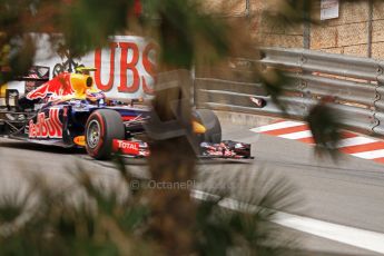 © Octane Photographic Ltd. 2012. F1 Monte Carlo - Race. Sunday 27th May 2012. Mark Webber - Red Bull. Digital Ref : 0357cb7d0103