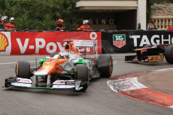 © Octane Photographic Ltd. 2012. F1 Monte Carlo - Race. Sunday 27th May 2012. Paul di Resta - Fore India. Digital Ref : 0357cb7d0130