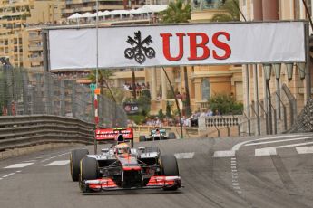 © Octane Photographic Ltd. 2012. F1 Monte Carlo - Race. Sunday 27th May 2012. Lewis Hamilton - McLaren. Digital Ref : 0357cb7d0285