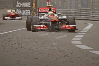 © Octane Photographic Ltd. 2012. F1 Monte Carlo - Race. Sunday 27th May 2012. Lewis Hamilton - McLaren. Digital Ref : 0357cb7d0404