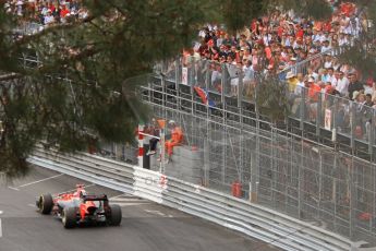 © Octane Photographic Ltd. 2012. F1 Monte Carlo - Race. Sunday 27th May 2012. Timo Glock - Marussia. Digital Ref : 0357cb7d0465