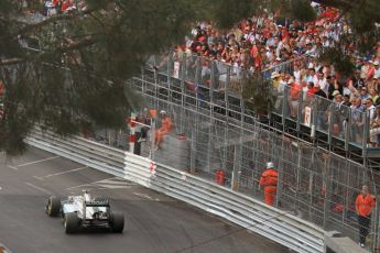 © Octane Photographic Ltd. 2012. F1 Monte Carlo - Race. Sunday 27th May 2012. Nico Rosberg - Mercedes. Digital Ref : 0357cb7d0479