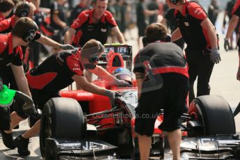© 2012 Octane Photographic Ltd. Italian GP Monza - Saturday 8th September 2012 - F1 Qualifying. Marussia MR01 - Charles Pic. Digital Ref :