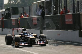 © 2012 Octane Photographic Ltd. Italian GP Monza - Saturday 8th September 2012 - F1 Qualifying. Toro Rosso STR7 - Jean-Eric Vergne. Digital Ref :